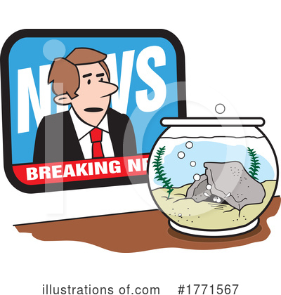 Breaking News Clipart #1771567 by Johnny Sajem