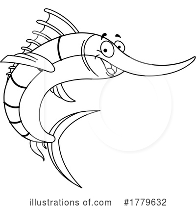 Swordfish Clipart #1779632 by yayayoyo