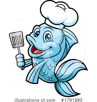 Seafood Clipart #1791980 by Hit Toon