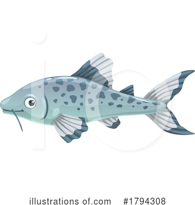 Royalty-Free (RF) Fish Clipart Illustration by Vector Tradition SM - Stock Sample #1794308