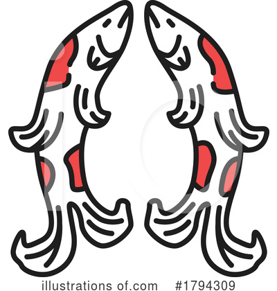 Royalty-Free (RF) Fish Clipart Illustration by Vector Tradition SM - Stock Sample #1794309