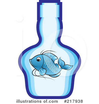 Royalty-Free (RF) Fish Clipart Illustration by Lal Perera - Stock Sample #217938