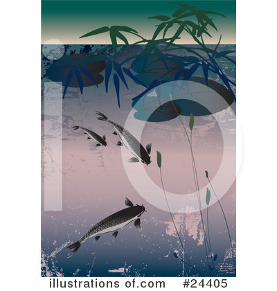 Koi Fish Clipart #24405 by Eugene