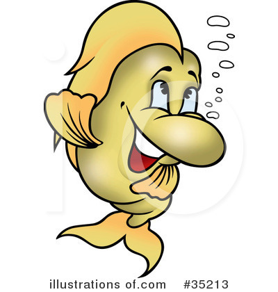 Royalty-Free (RF) Fish Clipart Illustration by dero - Stock Sample #35213