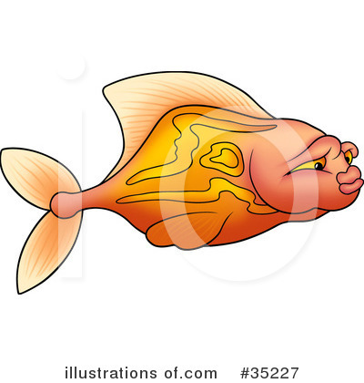 Royalty-Free (RF) Fish Clipart Illustration by dero - Stock Sample #35227
