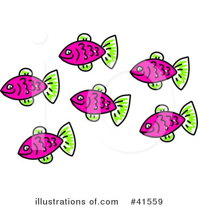 Royalty-Free (RF) Fish Clipart Illustration by Prawny - Stock Sample #41559
