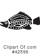 Fish Clipart #42596 by Dennis Holmes Designs