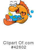 Fish Clipart #42602 by Dennis Holmes Designs