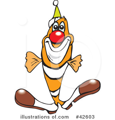 Clownfish Clipart #42603 by Dennis Holmes Designs