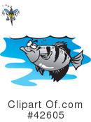 Fish Clipart #42605 by Dennis Holmes Designs