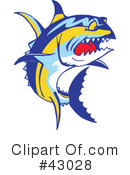 Fish Clipart #43028 by Dennis Holmes Designs
