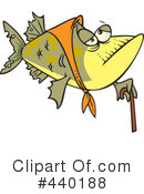 Fish Clipart #440188 by toonaday