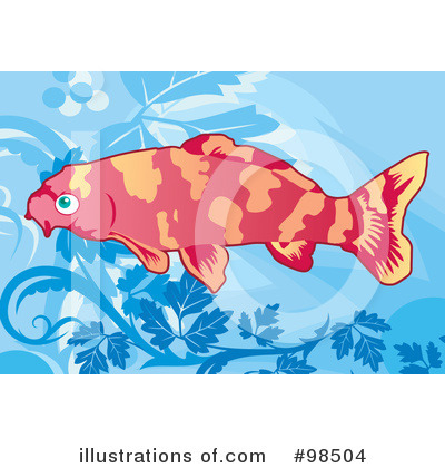 Royalty-Free (RF) Fish Clipart Illustration by mayawizard101 - Stock Sample #98504