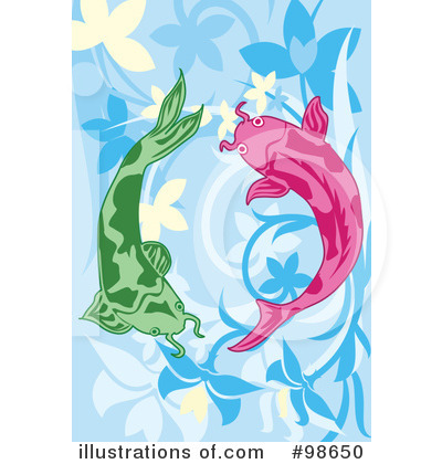 Royalty-Free (RF) Fish Clipart Illustration by mayawizard101 - Stock Sample #98650