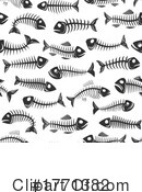 Fish Skeleton Clipart #1771382 by Vector Tradition SM