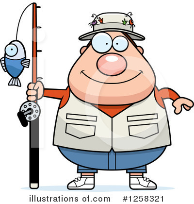 Royalty-Free (RF) Fisherman Clipart Illustration by Cory Thoman - Stock Sample #1258321