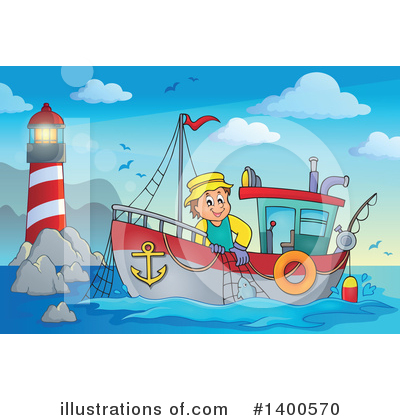 Lighthouse Clipart #1400570 by visekart