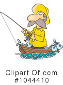 Fishing Clipart #1044410 by toonaday