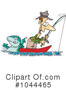 Fishing Clipart #1044465 by toonaday