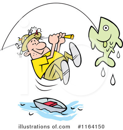 Fishing Clipart #1164150 by Johnny Sajem