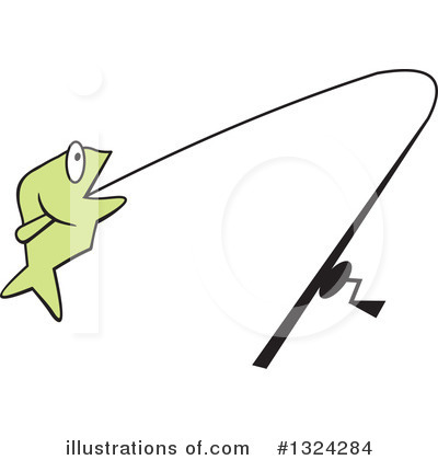 Royalty-Free (RF) Fishing Clipart Illustration by Johnny Sajem - Stock Sample #1324284