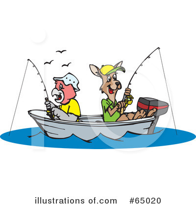 Boating Clipart #65020 by Dennis Holmes Designs