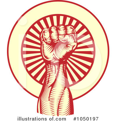Royalty-Free (RF) Fist Clipart Illustration by AtStockIllustration - Stock Sample #1050197