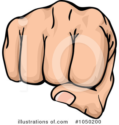 Royalty-Free (RF) Fist Clipart Illustration by AtStockIllustration - Stock Sample #1050200