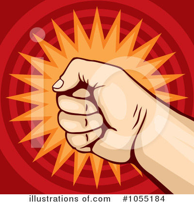 Fists Clipart #1055184 by Any Vector