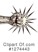Fist Clipart #1274443 by AtStockIllustration