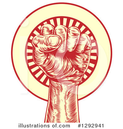 Royalty-Free (RF) Fist Clipart Illustration by AtStockIllustration - Stock Sample #1292941