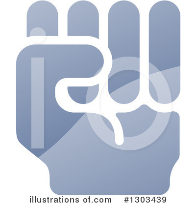 Royalty-Free (RF) Fist Clipart Illustration by AtStockIllustration - Stock Sample #1303439