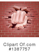 Fist Clipart #1387757 by AtStockIllustration