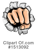 Fist Clipart #1513092 by AtStockIllustration