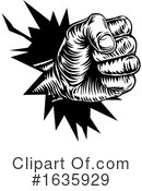 Fist Clipart #1635929 by AtStockIllustration