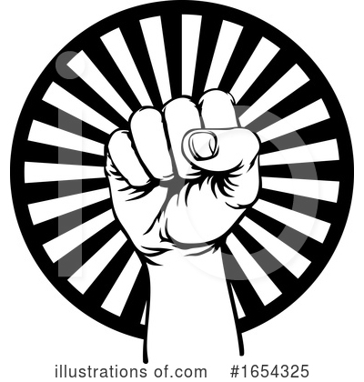 Royalty-Free (RF) Fist Clipart Illustration by AtStockIllustration - Stock Sample #1654325