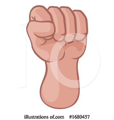 Royalty-Free (RF) Fist Clipart Illustration by AtStockIllustration - Stock Sample #1680457