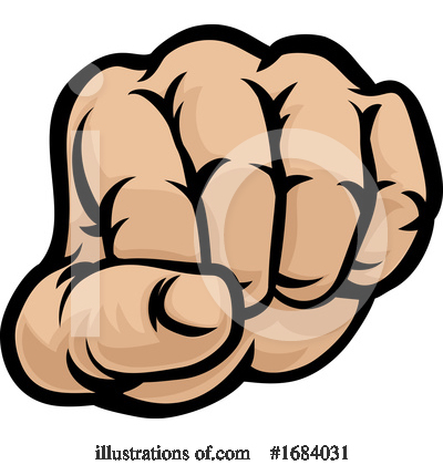 Royalty-Free (RF) Fist Clipart Illustration by AtStockIllustration - Stock Sample #1684031