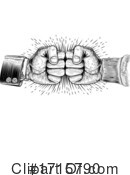 Fist Clipart #1715790 by AtStockIllustration