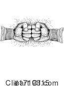 Fist Clipart #1719315 by AtStockIllustration