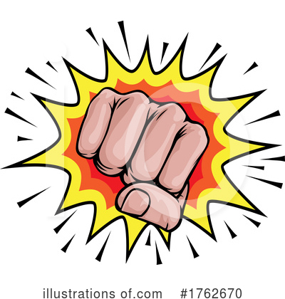 Punching Clipart #1762670 by AtStockIllustration