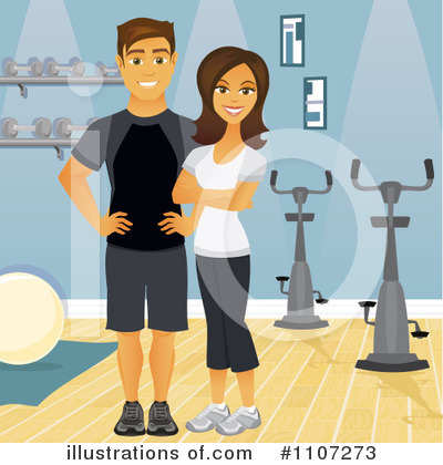 Fitness Clipart #1107273 by Amanda Kate