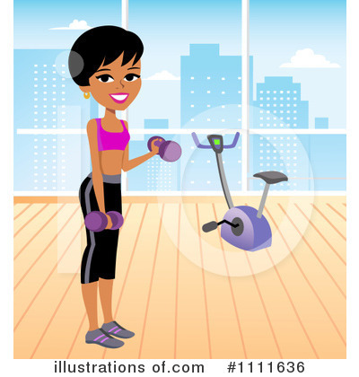 Royalty-Free (RF) Fitness Clipart Illustration by Monica - Stock Sample #1111636