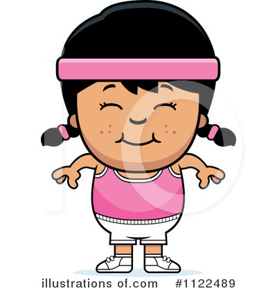 Little Girl Clipart #1122489 by Cory Thoman