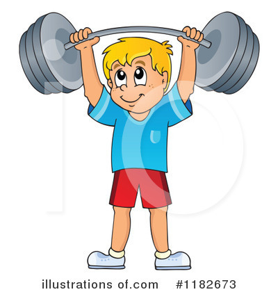 Royalty-Free (RF) Fitness Clipart Illustration by visekart - Stock Sample #1182673