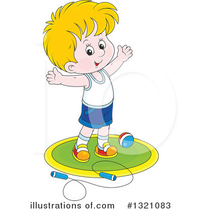 Jump Rope Clipart #1321083 by Alex Bannykh