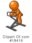 Fitness Clipart #18419 by Leo Blanchette