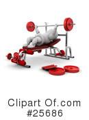 Fitness Clipart #25686 by KJ Pargeter