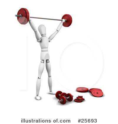 Fitness Clipart #25693 by KJ Pargeter