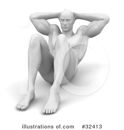 Sit Ups Clipart #32413 by Tonis Pan